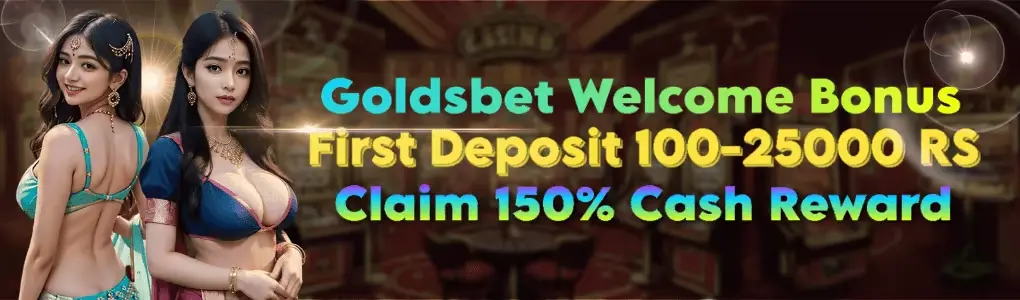 welcome bonus casino GOLDSBET